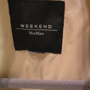 MaxMara Weekend Cream Outerwear